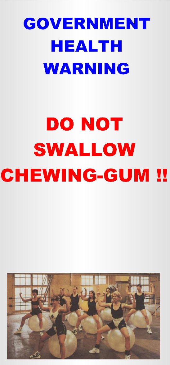 chewing gum