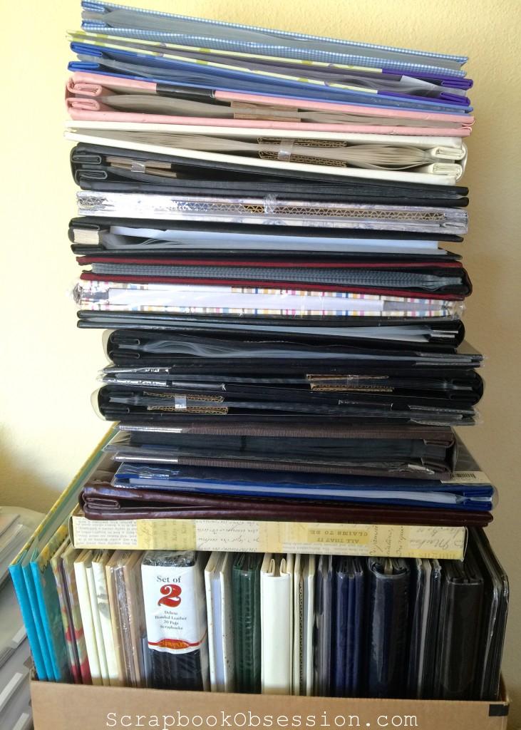 Huge stash of 12x12 postbound albums