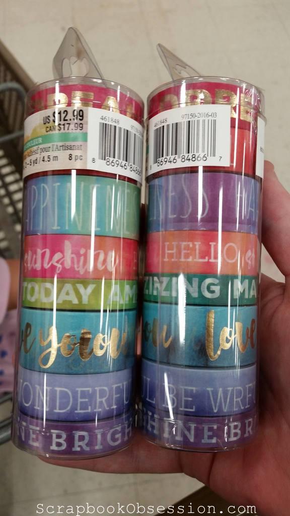 Color Splash Washi