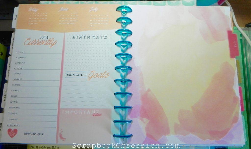 Mormon Mom Planners - Monthly Planner/Weekly Planner: Using Washi Tape &  Scrapbook Paper to utilize your planner