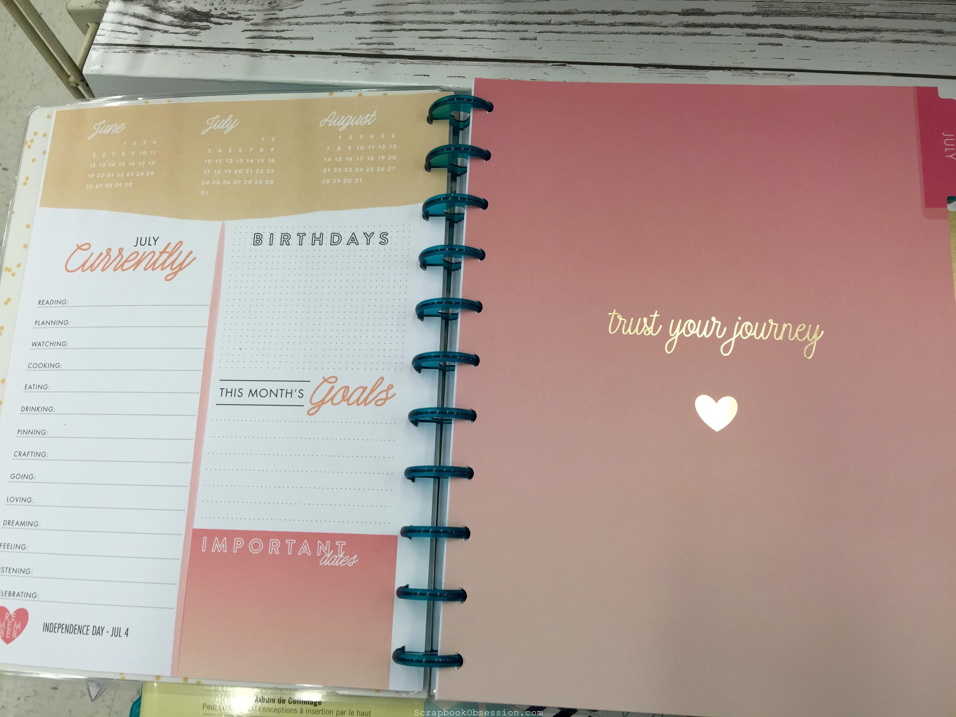 Scrapbook Haul: Michaels and Target – May 2016